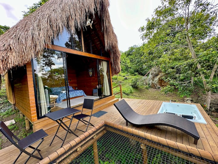 Beautiful cottage surrounded by nature