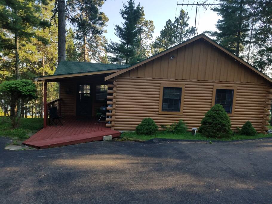 Awesome Lake Home Barnes , WI on snow/ATV trails Houses for Rent in