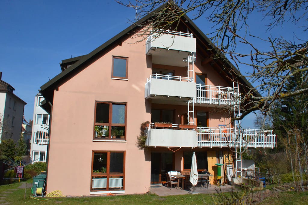 Ansicht vom Garten