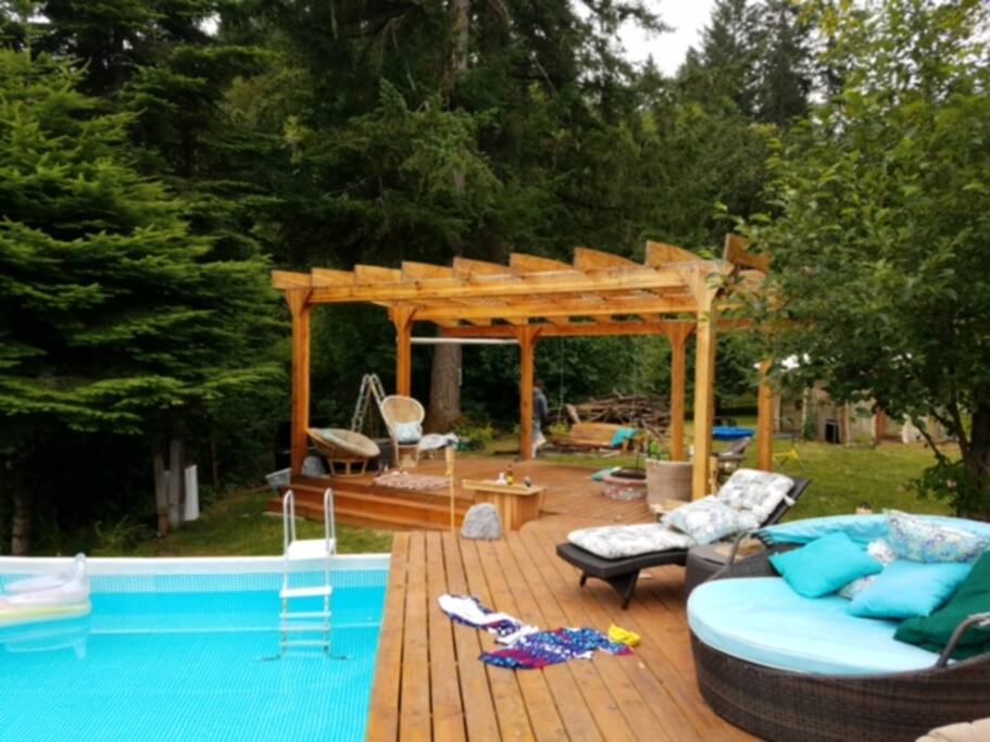 the pergola