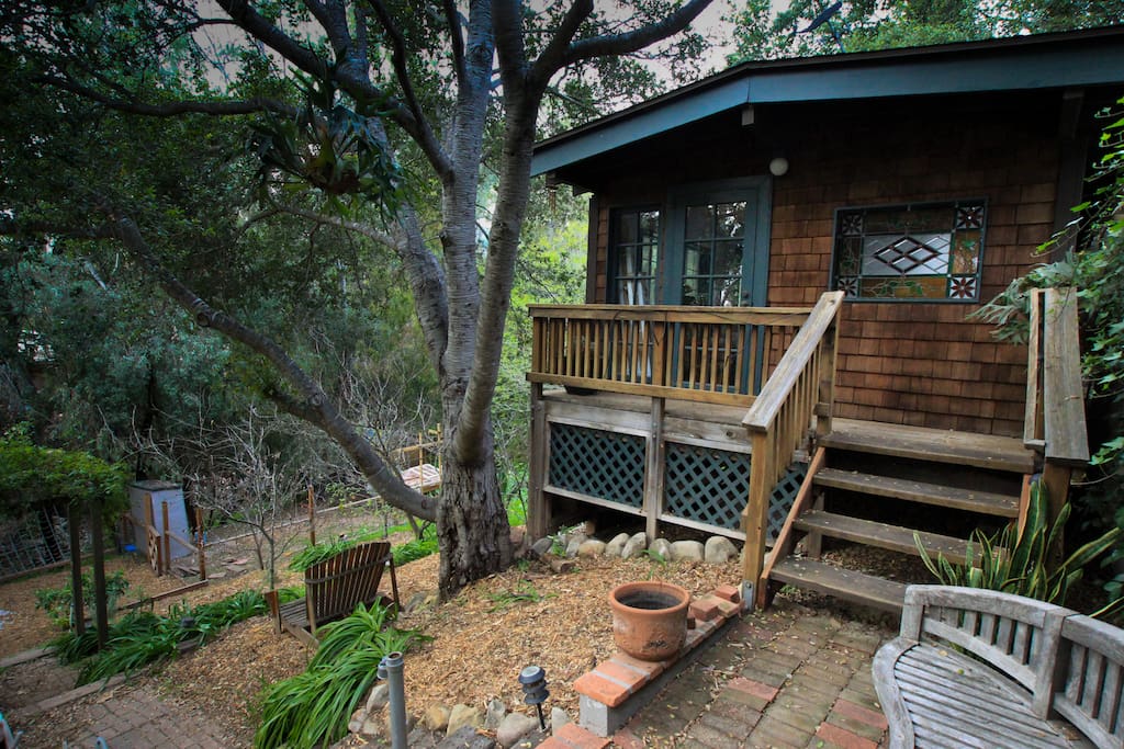 The Nest is a secluded and serene storybook cottage, built in 1926.