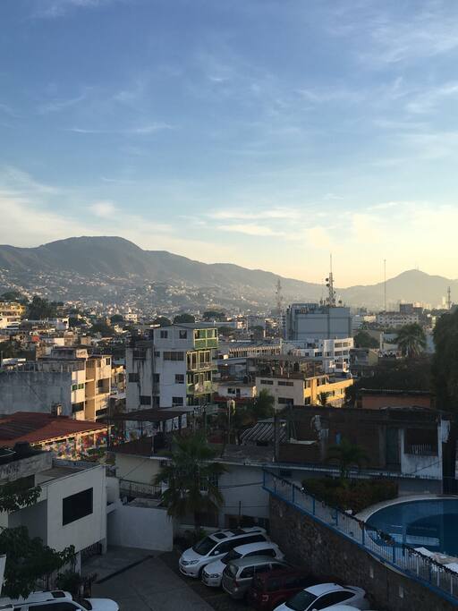 Vista desde la ventana de la sala