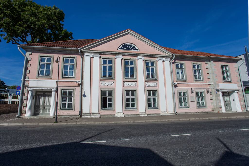 Front view of the house