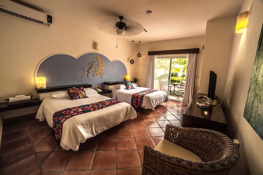 Hermosa habitación doble.