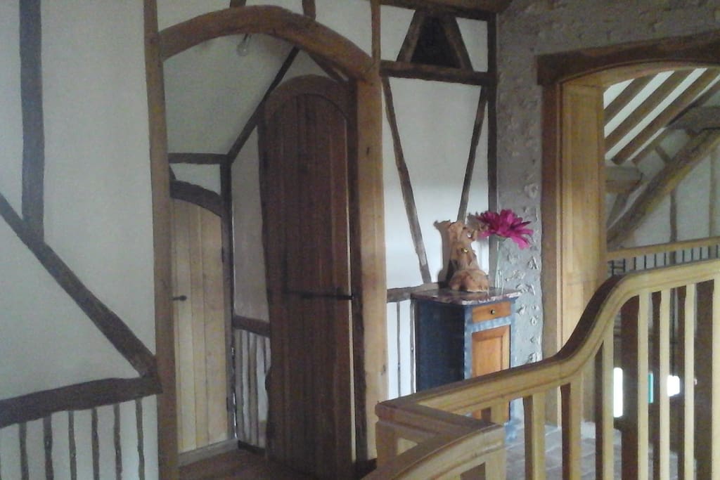 sur le palier / on the landing