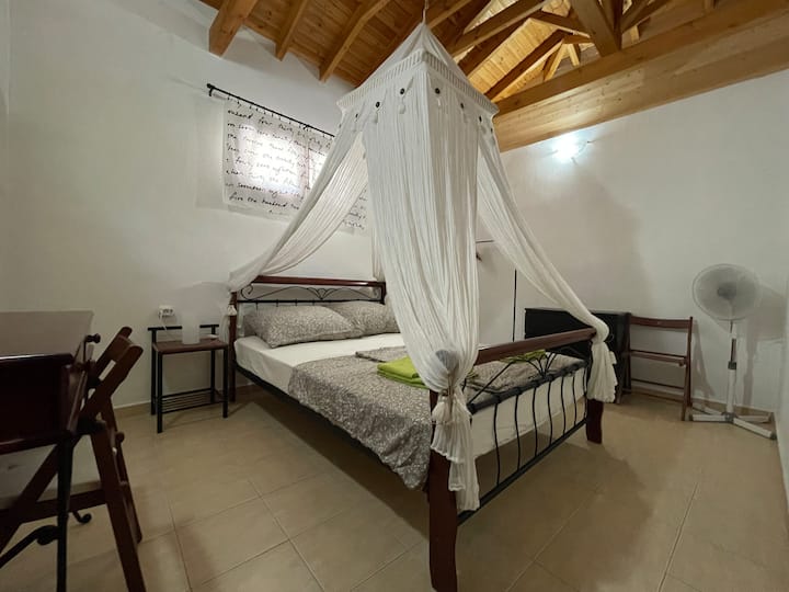 Stone House Under A Rock Kukos - Sarti