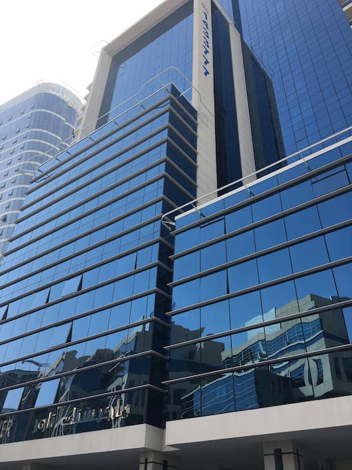 Front of building