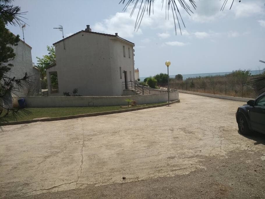 Vista exterior de la casa