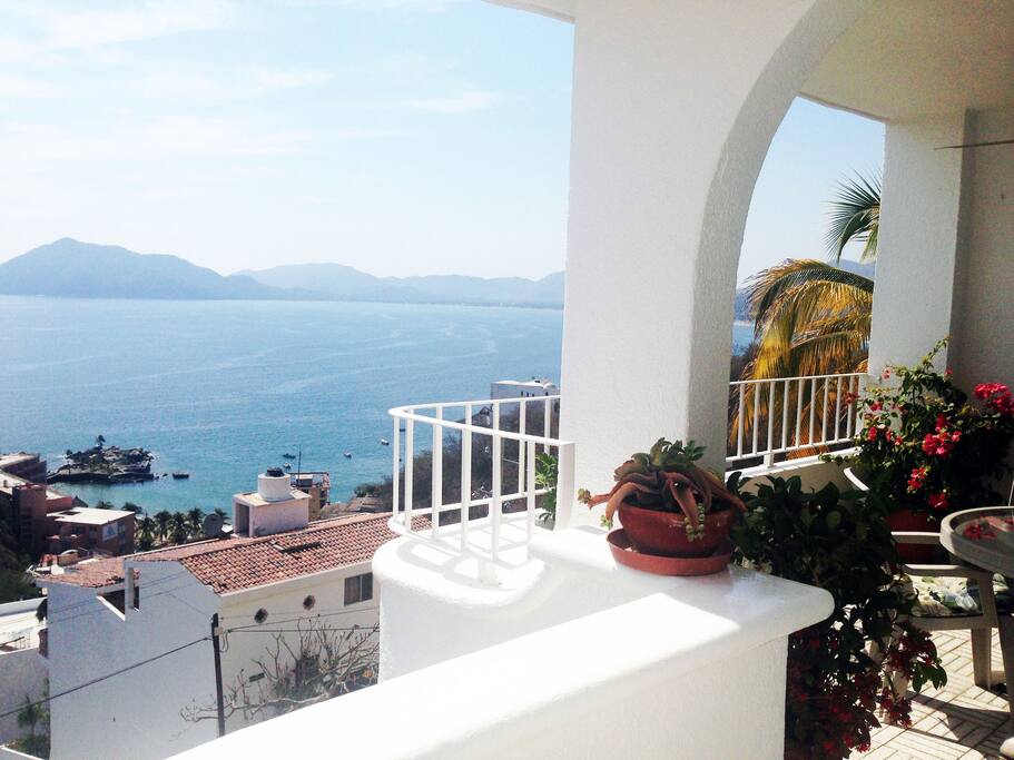 View from the balcony