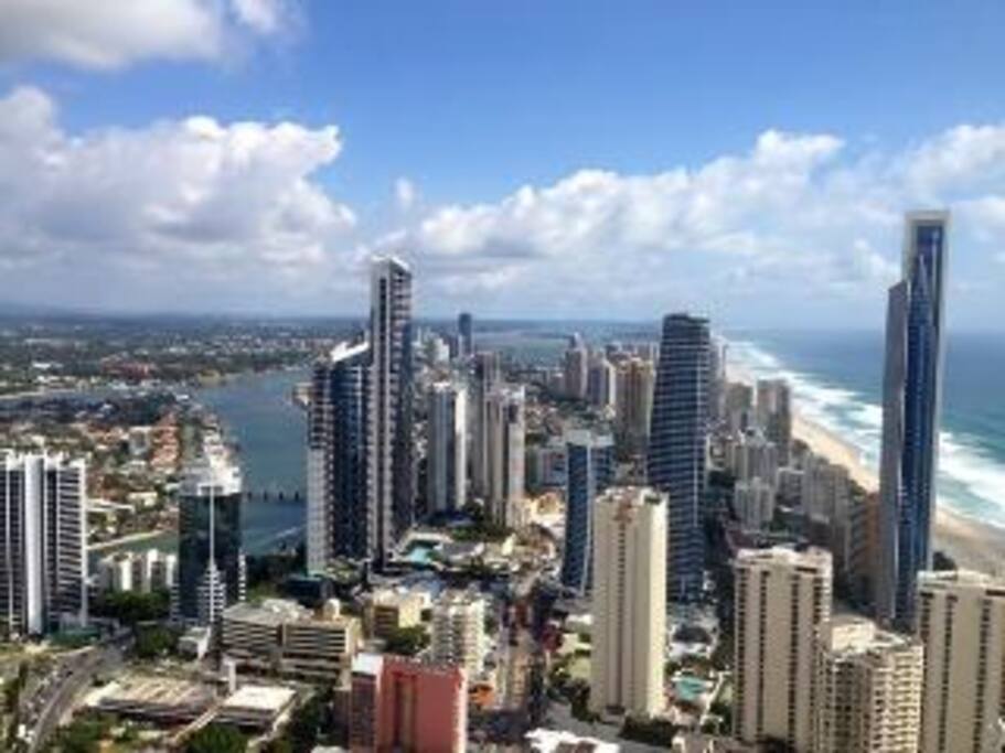 Beachcomber building surroundings. This photo taken from Q1