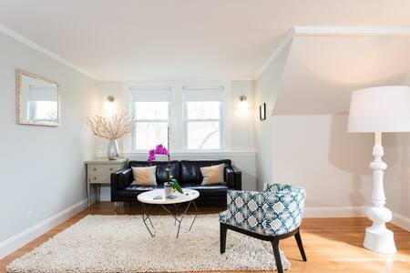 Spacious 2 bedrooms Apt-Roof deck NO Cleaning fee