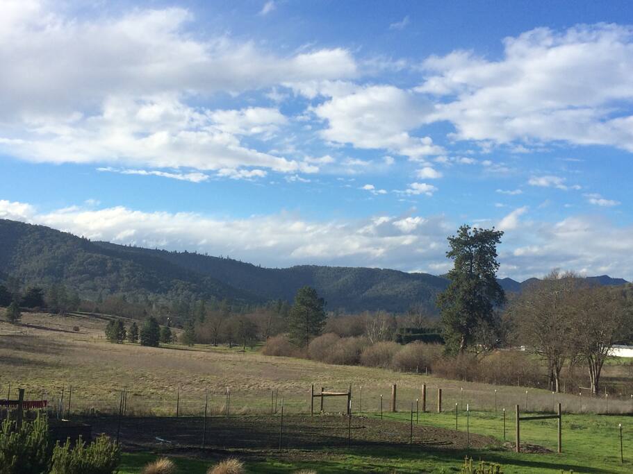 mountain views