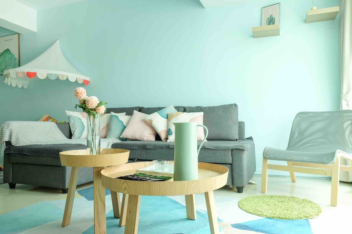 סלון ספה נוחה בצורת L, כיסאות נוח