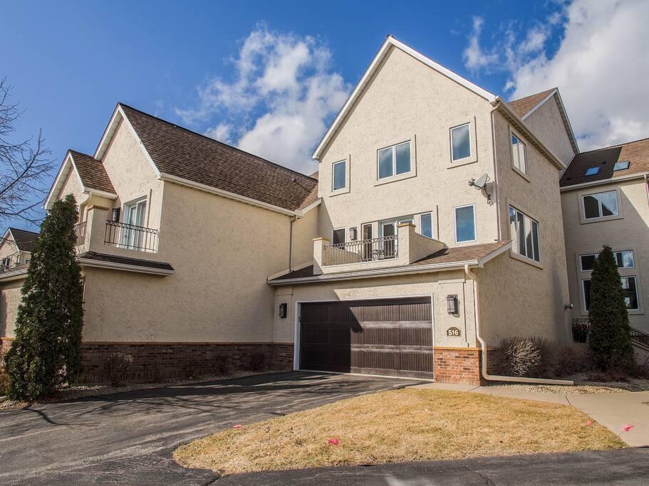 Exterior of townhome