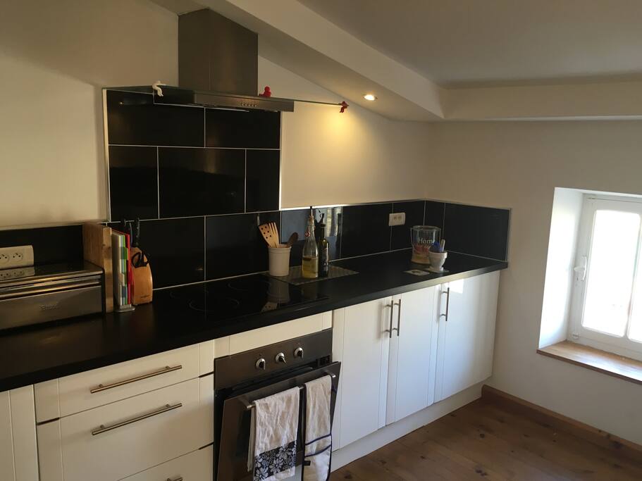 Kitchen with built in oven