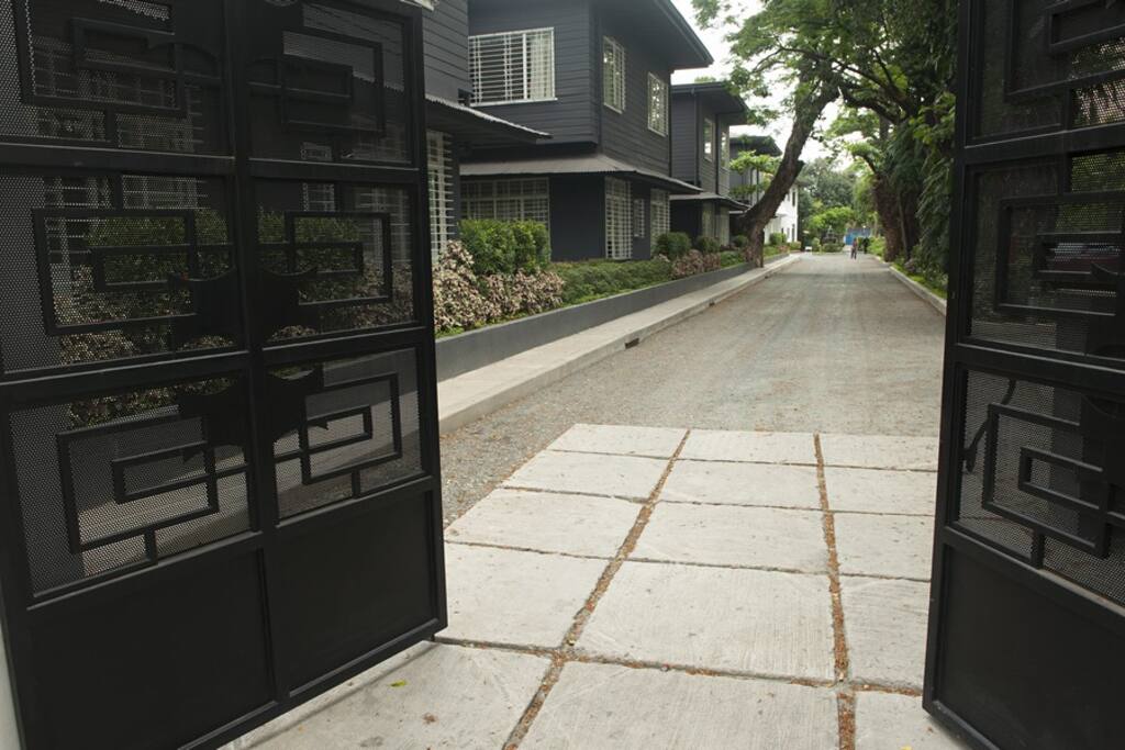 Hotel Entrance Gate