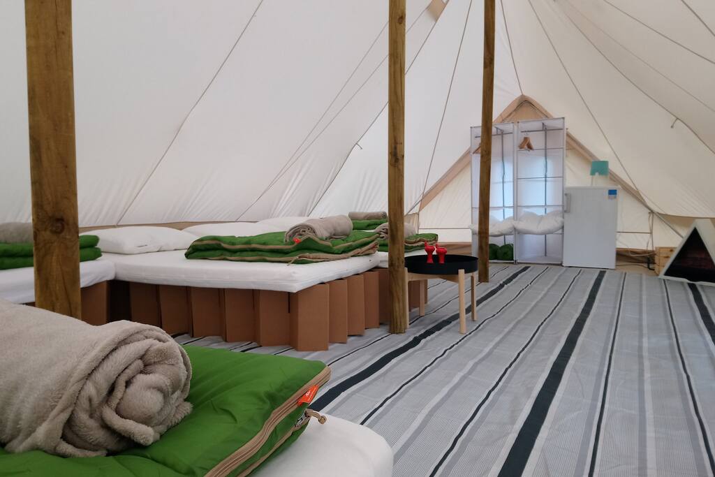 Tente lodge Vanaheim de 40m2