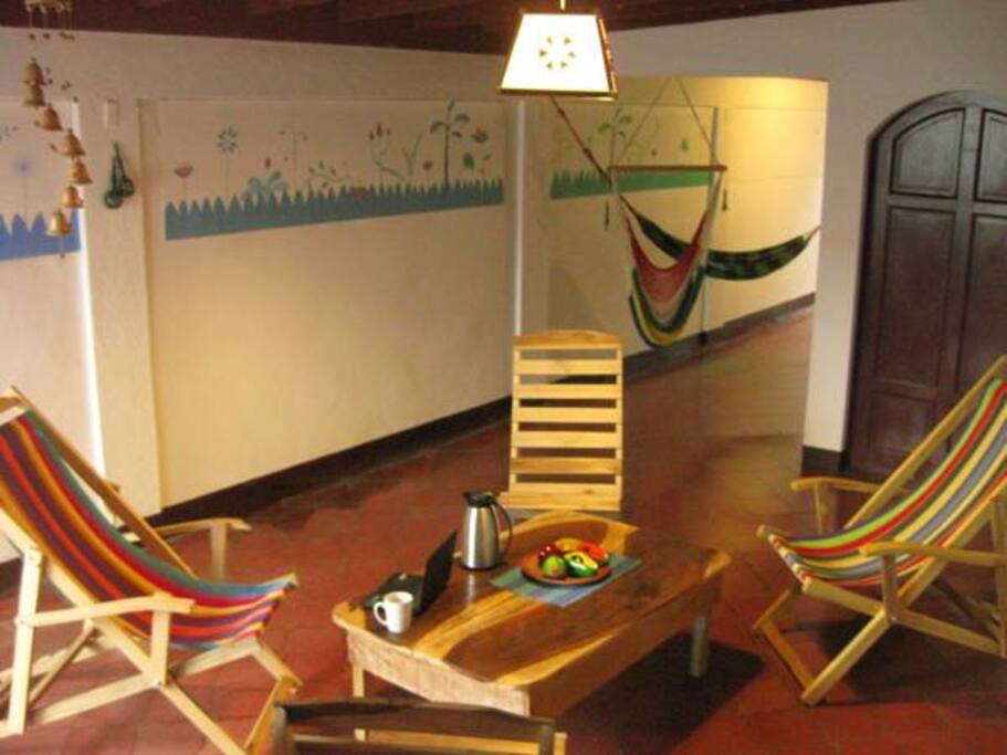 Central common area