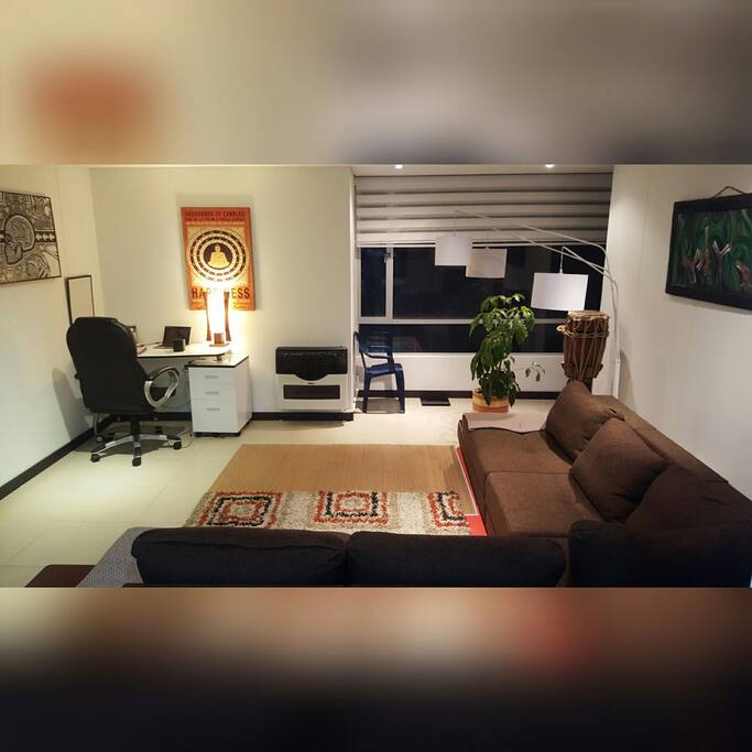 sala acogedora