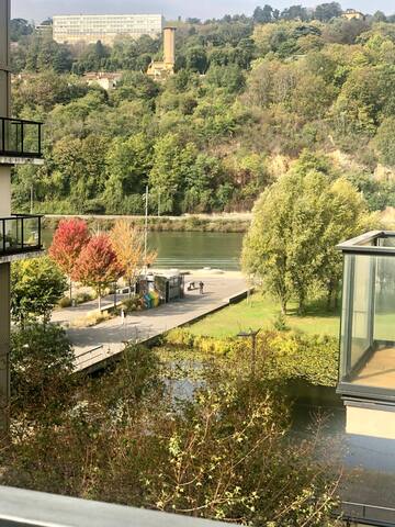 Grand T3 lyon confluence avec 2 balcons vue Saône gallery image 4