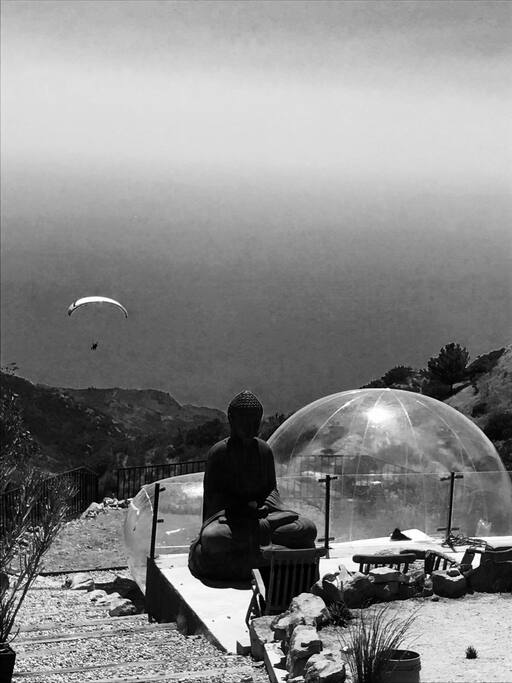 Riding the white cloud