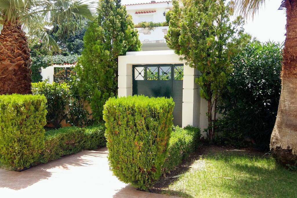our entrance
