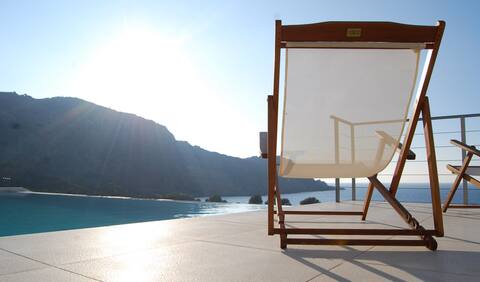 Villa Corallium in Sfinari with amazing sea view
