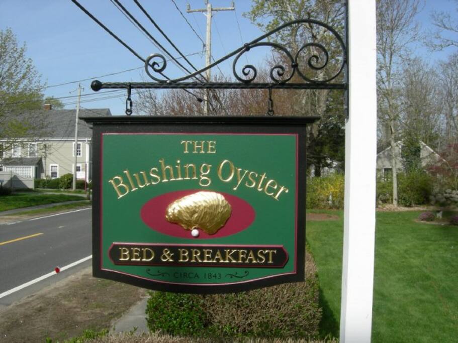 Blushing Oyster Sign