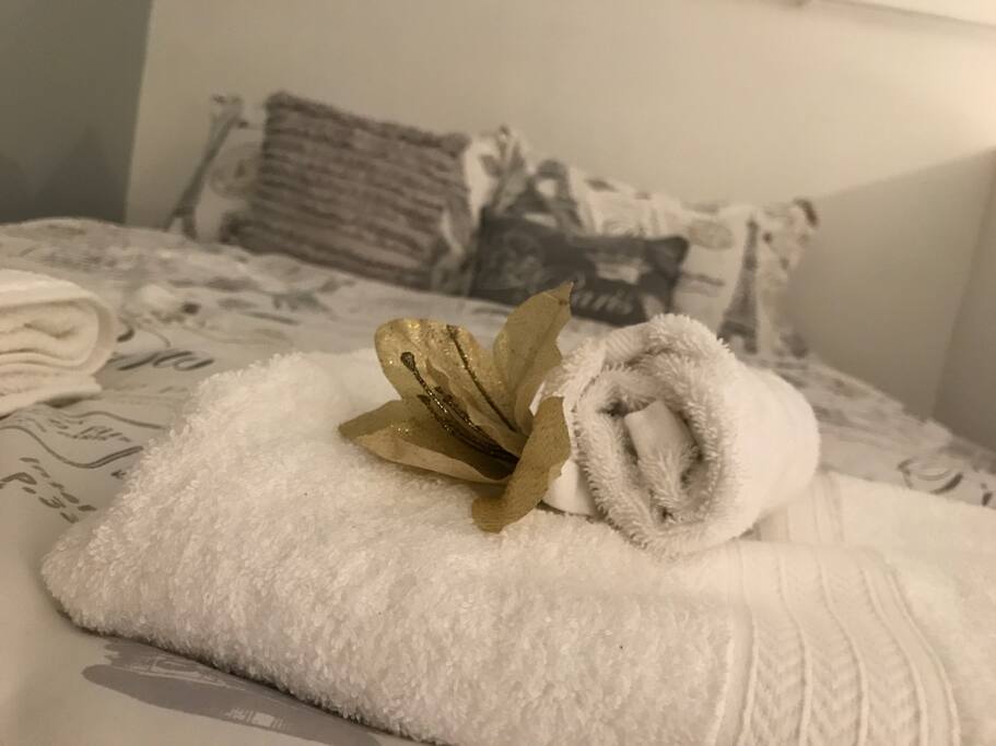 Fresh towels