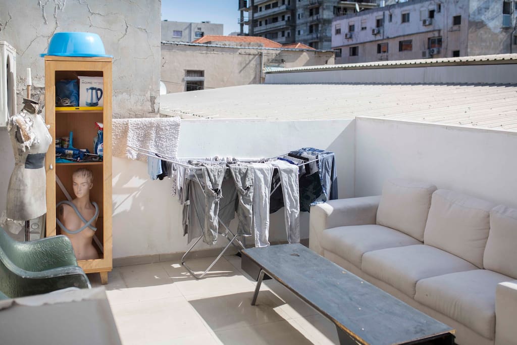 the balcony