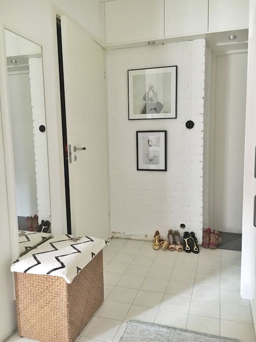 The hallway.