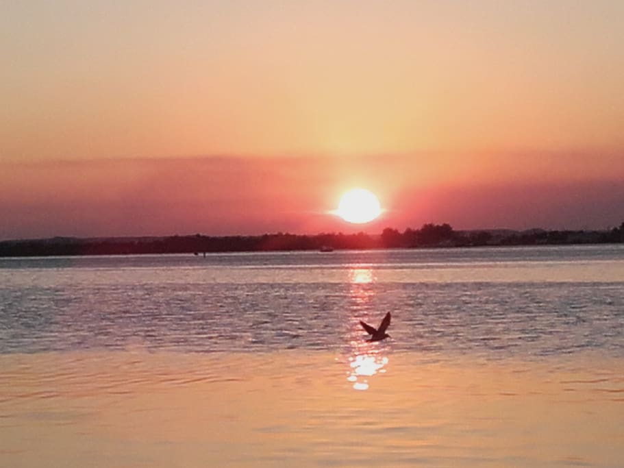 Atardeceres desde nuestro hostal;-)