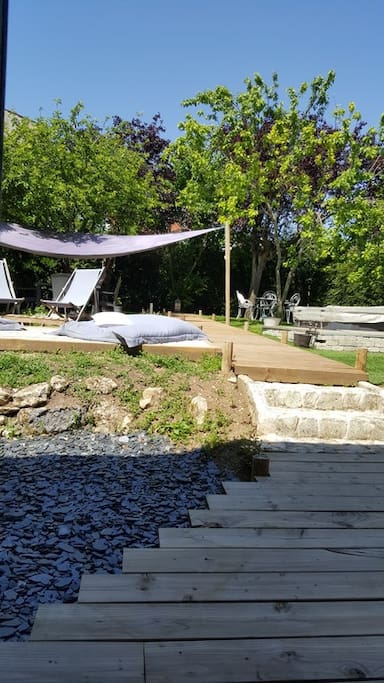 Jardin avec Spa