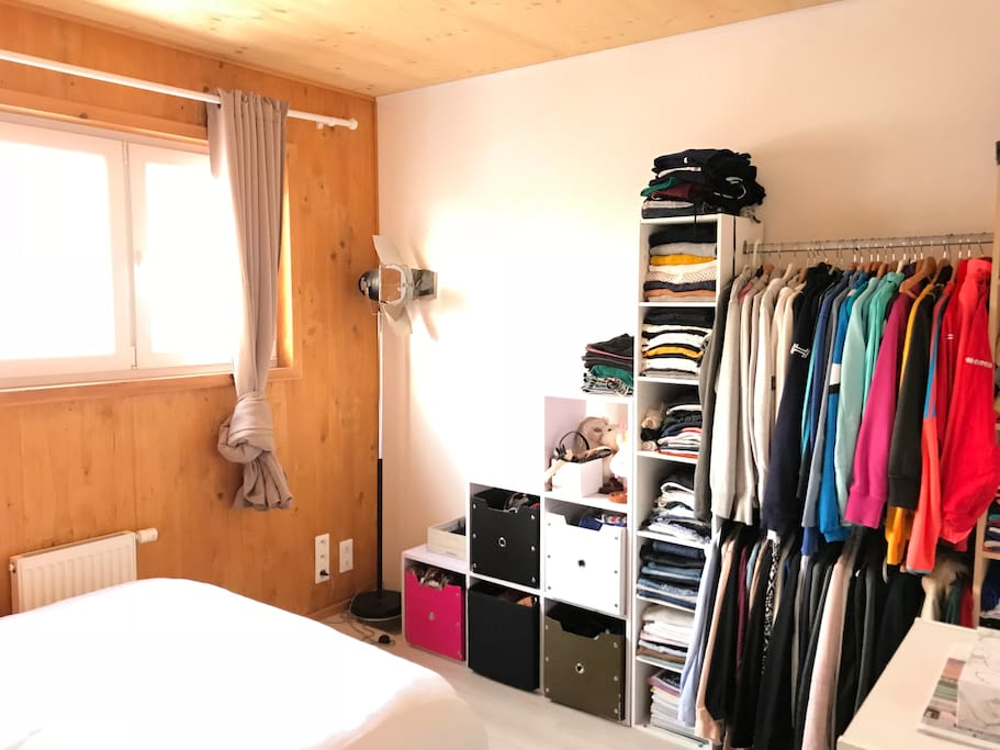 Chambre cosy rideaux occultant