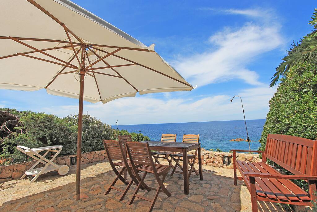 Terrace with sea view