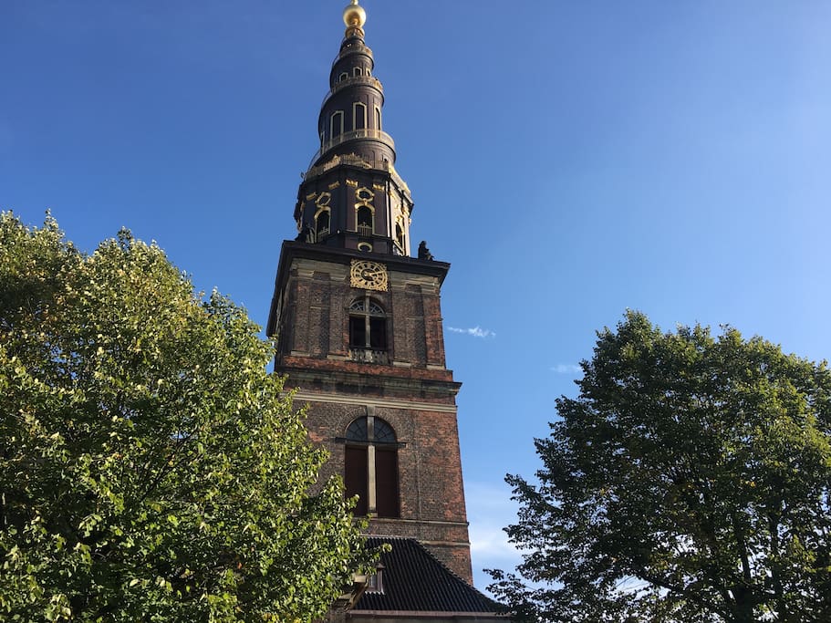 Our saviour church with the golden staircase just in front of your window, unbeatable fantastic view.