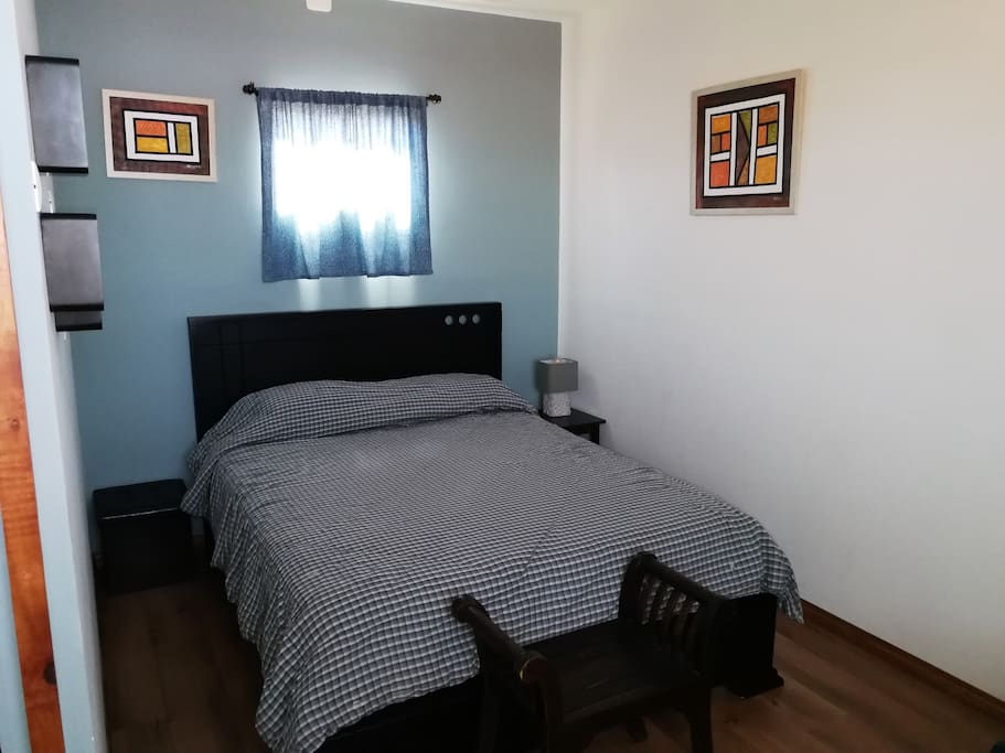 Spacious bedroom with own bathroom Queen size bed and queen air mattress if needed!