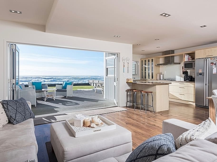 Main family room and deck