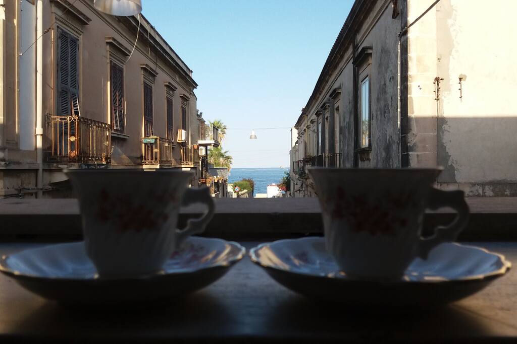 Cucina vista mare