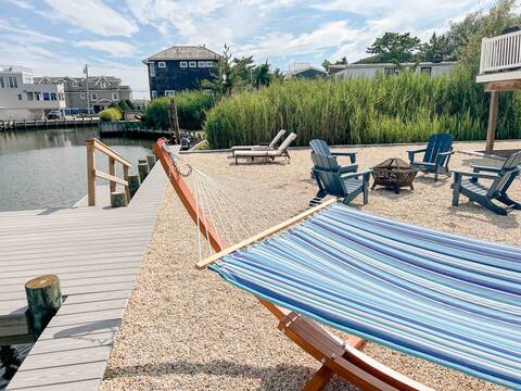 Waterfront LBI Home - Under 5 min walk to Beach!