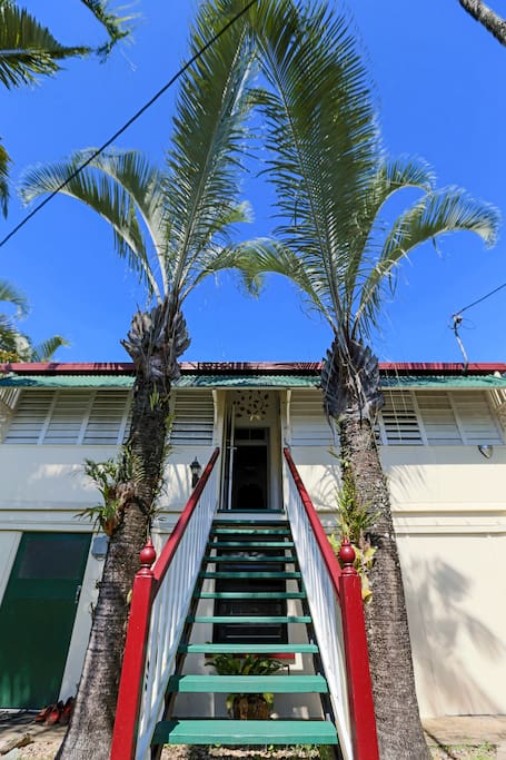 Front of the Classic Queenslander