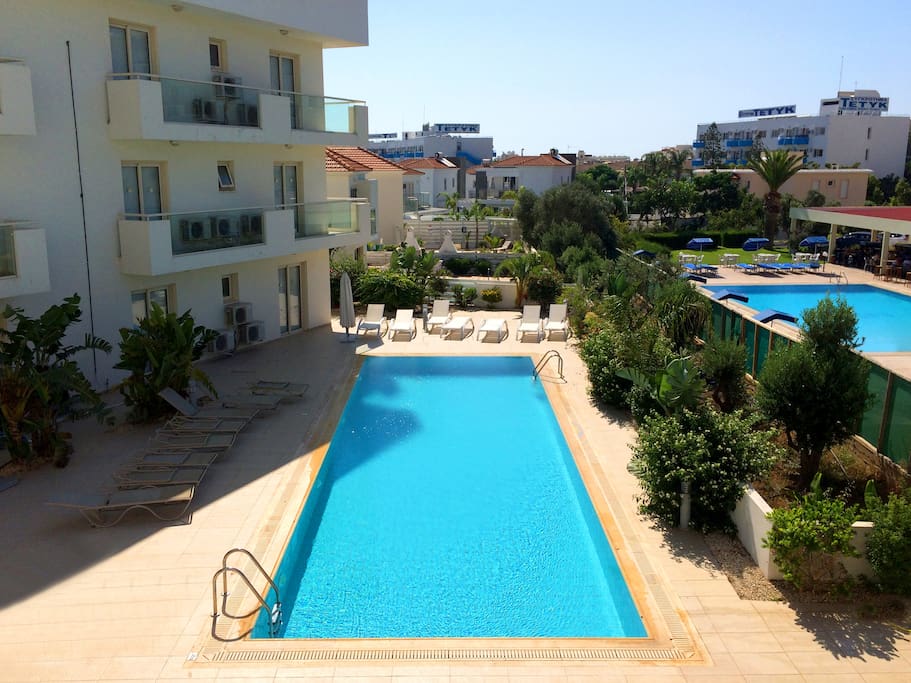 communal swimming pool