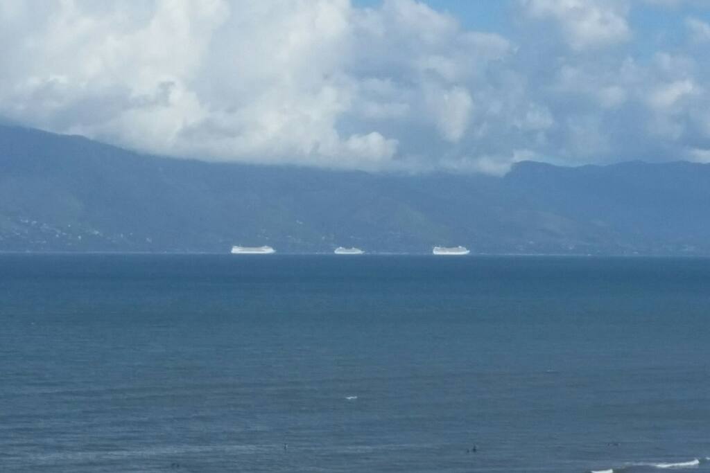 Vista para Ilha Bela...