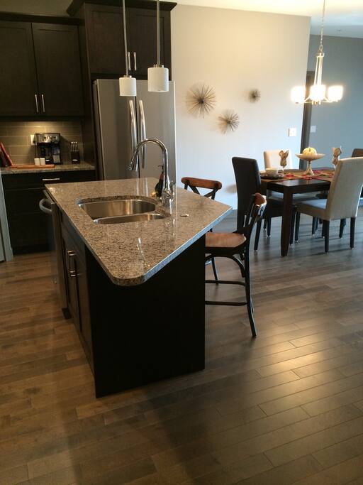 Kitchen and dining