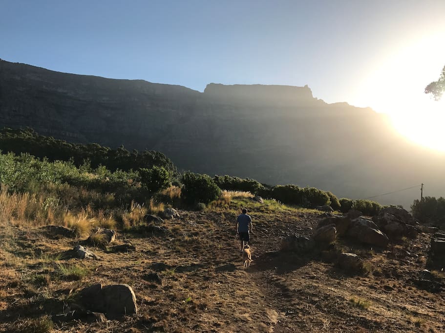 Easy and quick access to Table Mountain and Deer Park.