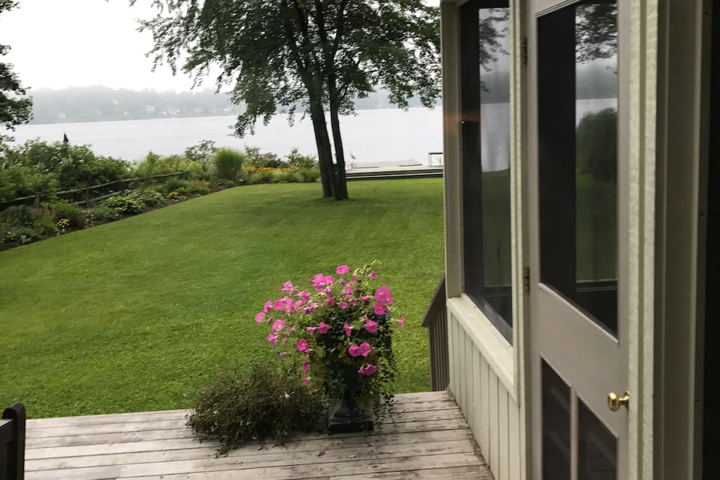 Screen in porch