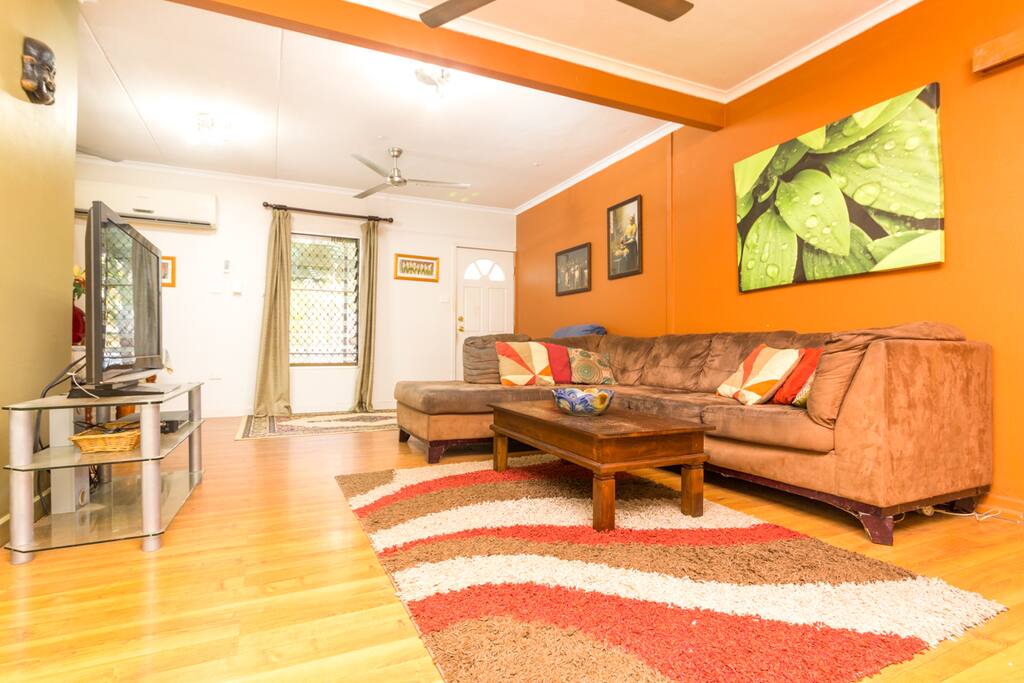 Spacious living area