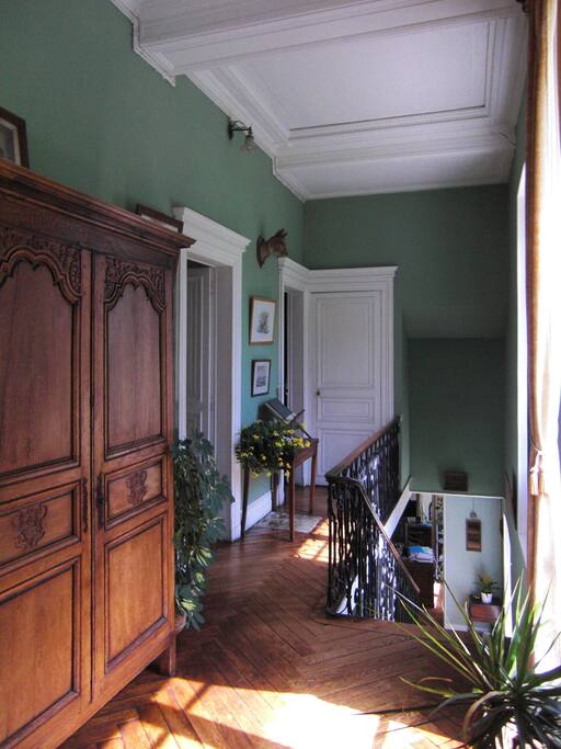 First floor corridor, leading up to the Attic bedrooms