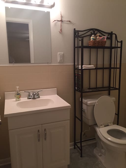 Half bath off Master Bedroom