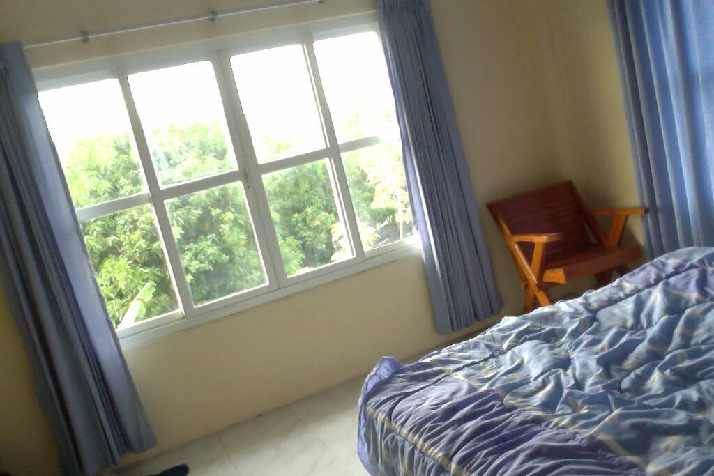 Air conditioned bedrooms Private bathrooms